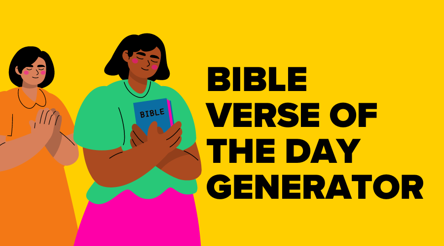 Bible verse of the day generator