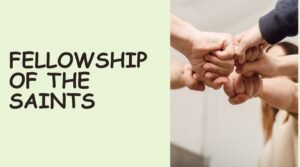 Fellowship Of The Saints