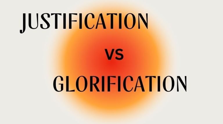 Justification vs Glorification