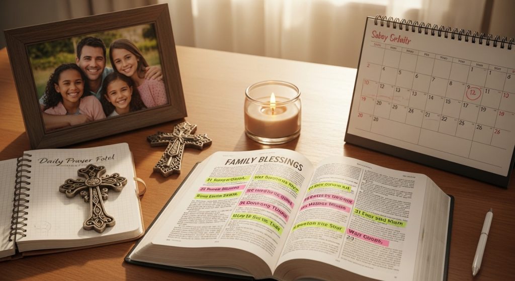 31 Scriptures to pray for your family