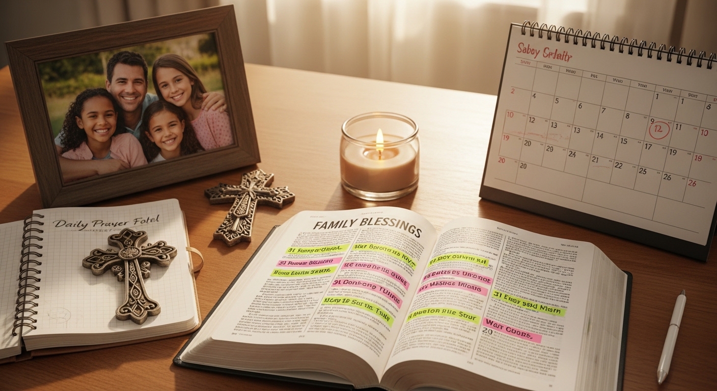31 Scriptures to pray for your family