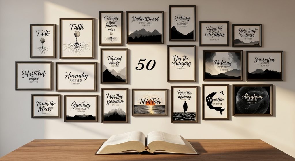 50 bible verses about faith