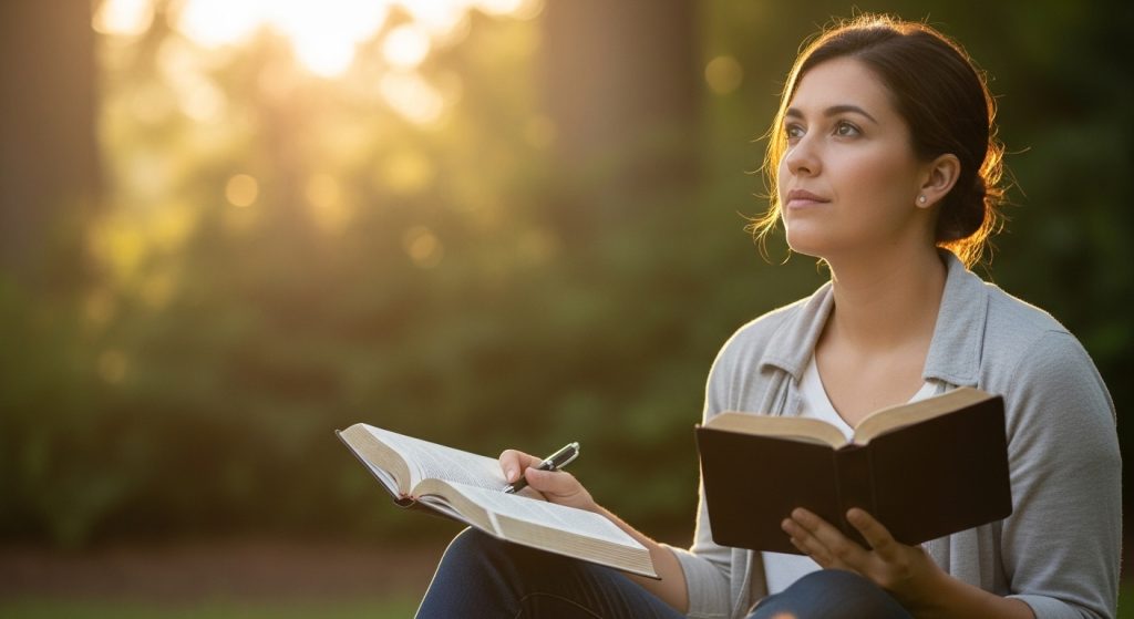 how to structure a personal devotional with reflection