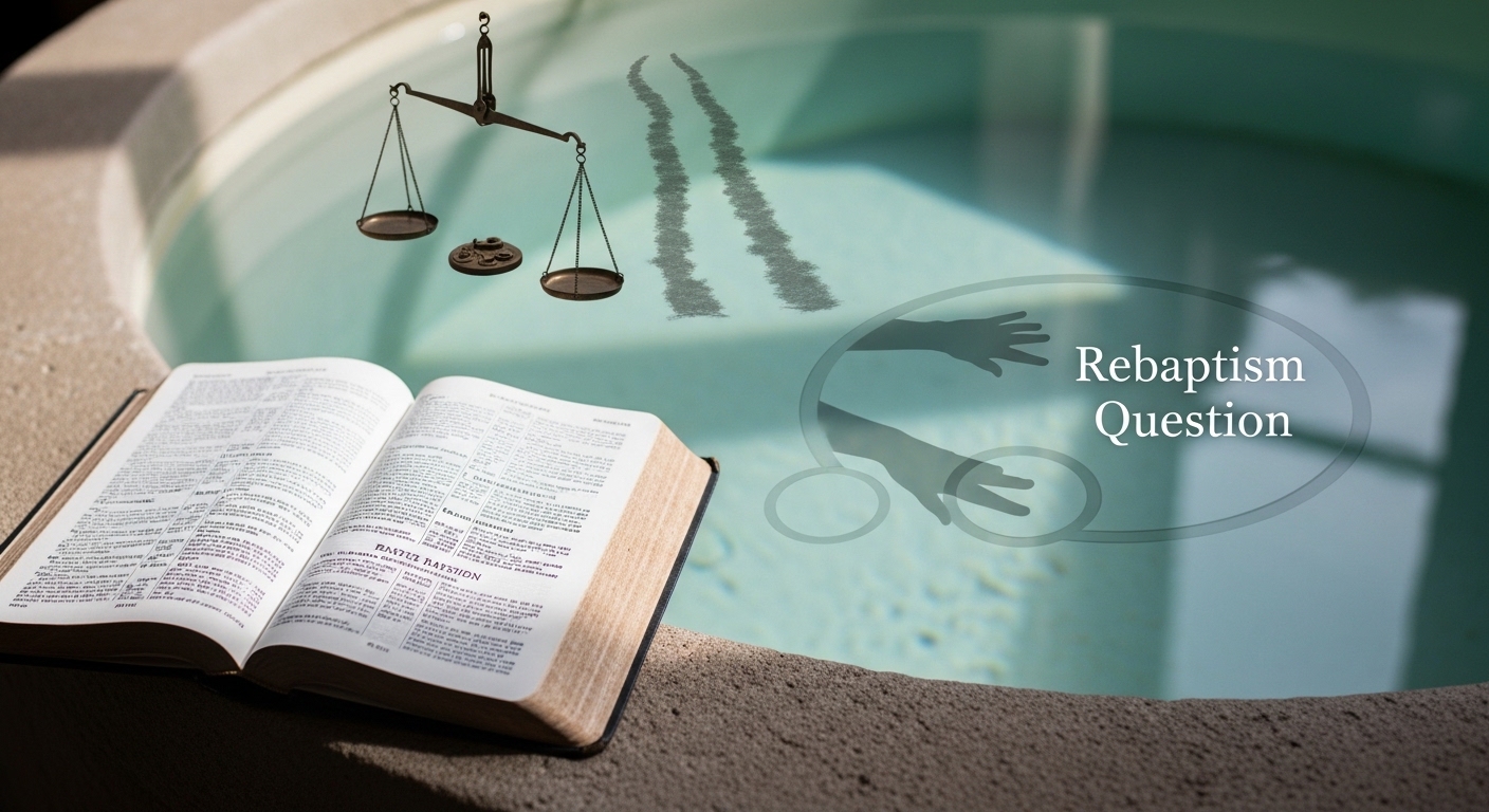 Is it a sin to get baptized twice