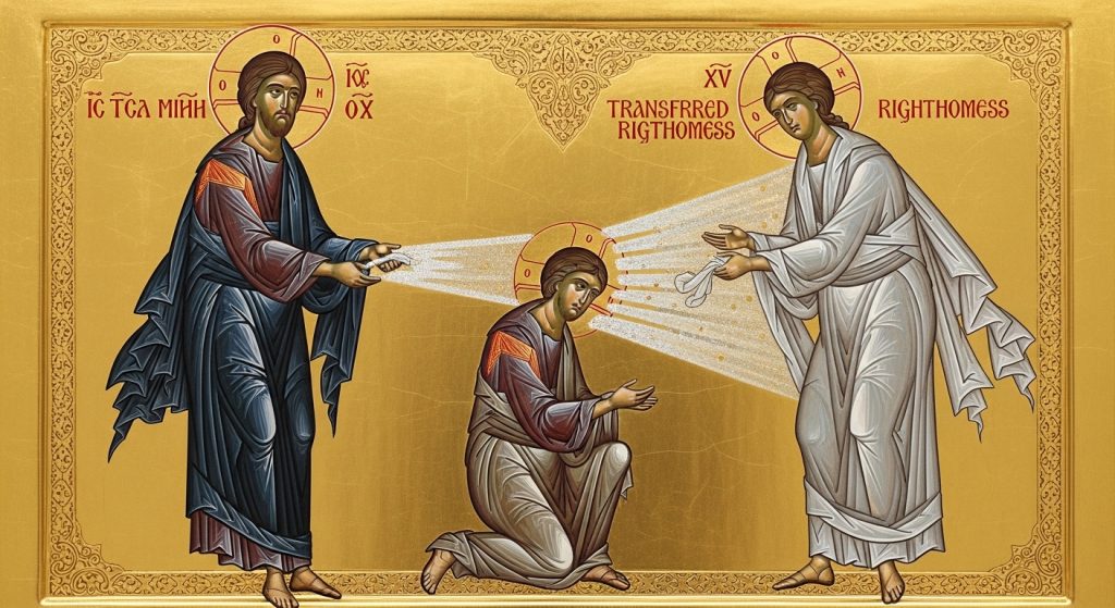 how does God impute his righteousness to us Orthodoxy