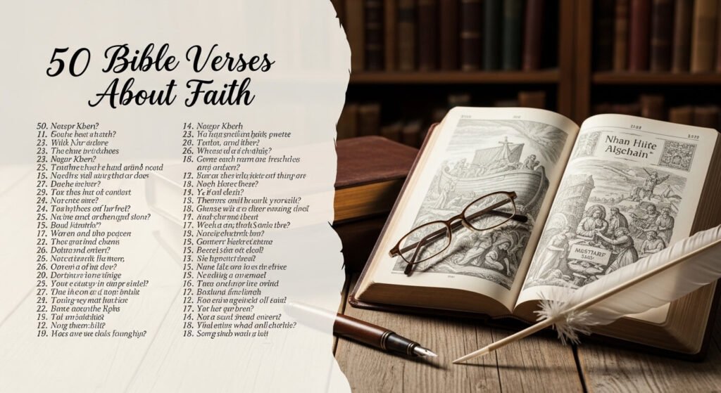 50 bible verses about faith
