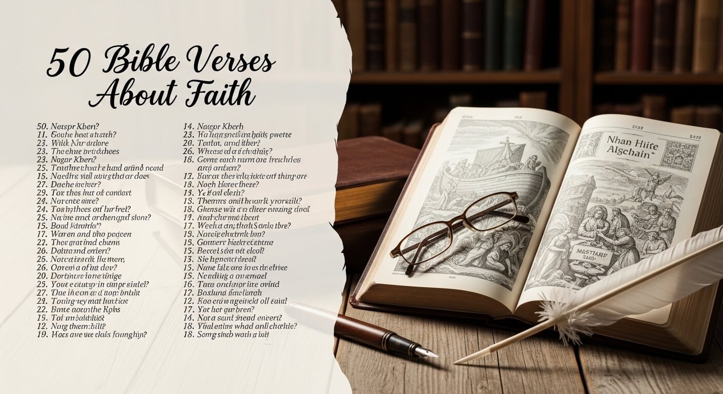 50 bible verses about faith