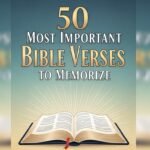 50 most important bible verses to memorize