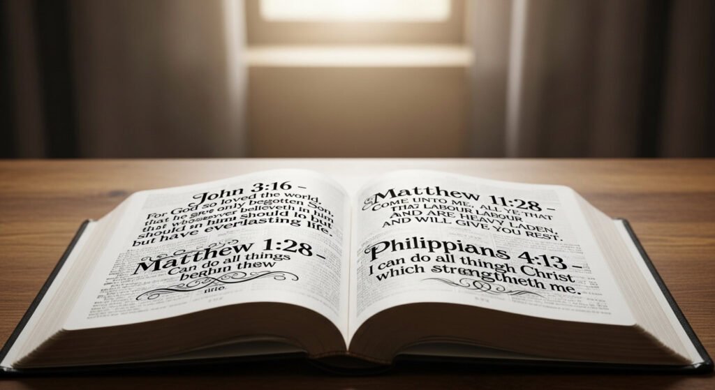 Bible verses about living a christian life