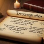 Bible verses about encouraging others