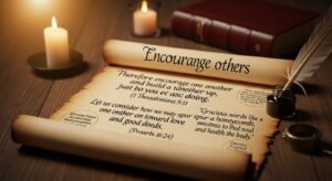 Bible verses about encouraging others
