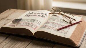 Bible verses of forgiveness of sins