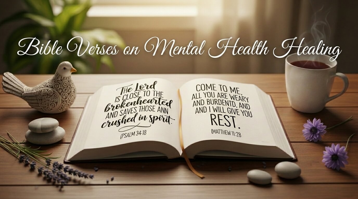 Bible verses on mental health healing