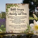 Bible verses to overcome anxiety and fear