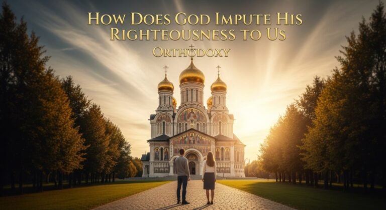 How Does God Impute His Righteousness to Us Orthodoxy