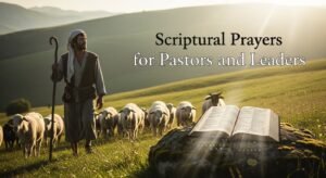 Scriptural Prayers for Pastors and Leaders