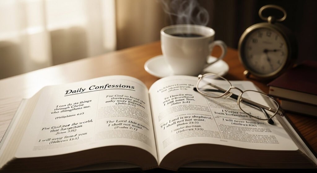 Daily confessions from the Bible