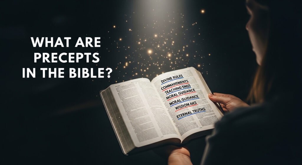 Purpose of Biblical Precepts