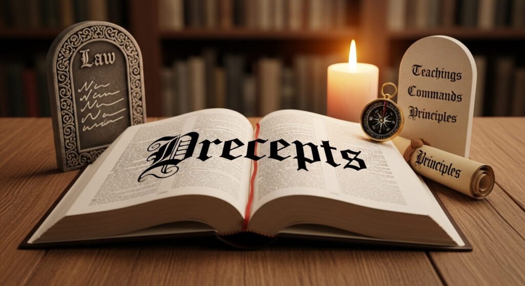 what are precepts in the Bible